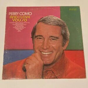 Perry Como 'And I Love You So' Vinyl Record